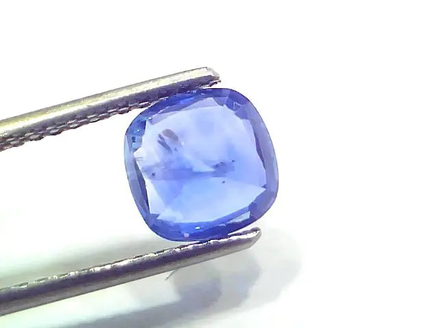 2.10 Ct Certified Unheated Untreated Natural Ceylon Blue Sapphire