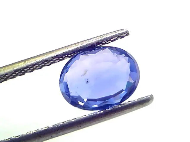 2.10 Ct IGI Certified Unheaated Untreated Natural Ceylon Blue Sapphire AA