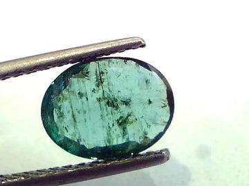 2.10 Ct Unheated Untreated Natural Zambian Emerald Panna