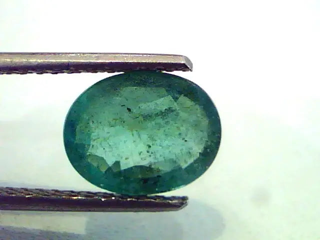 2.10 Ct Unheated Untreated Natural Zambian Emerald Gemstone