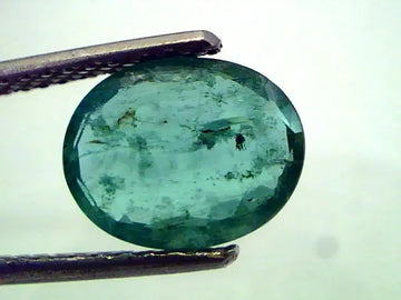 2.18 Ct Untreated Natural Zambian Emerald Gemstone,Panna