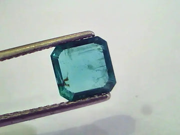 2.10 Ct Untreated Natural Zambian Emerald Gemstone AAAA