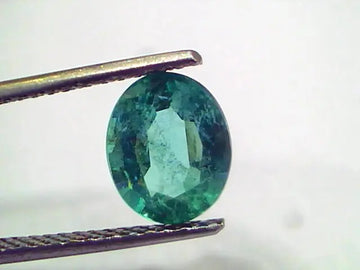 2.10 Ct GII Certified Untreated Natural Zambian Emerald Gemstone AA