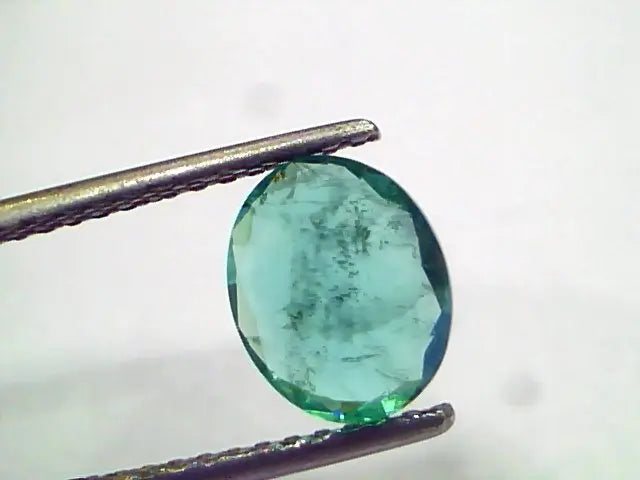 2.10 Ct GII Certified Untreated Natural Zambian Emerald Gemstone AA