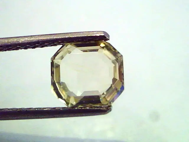2.05 Ct Unheated Untreted Natural Ceylon Yellow Sapphire/Pukhraj