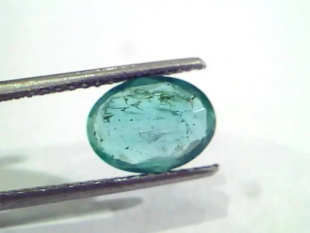 2.11 Ct Untreated Natural Zambian Emerald Gemstone Panna Gems
