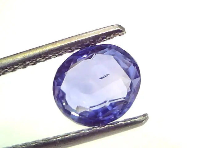 2.15 Ct Unheated Untreated Natural Ceylon Blue Sapphire Neelam Gems