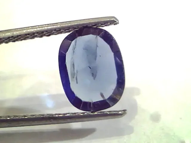 2.14 Ct Unheated Untreated Natural Ceylon Blue Sapphire Neelam - Venus Gems