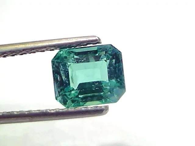 2.13 Ct IGI Certified Untreated Natural Zambian Emerald Gemstone AAA