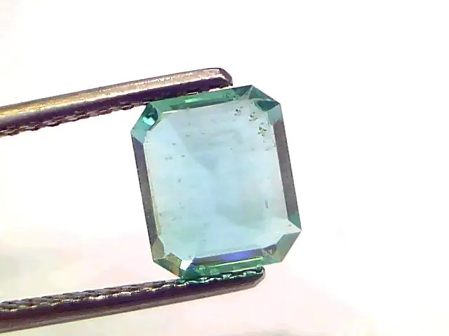 2.13 Ct IGI Certified Untreated Natural Zambian Emerald Gemstone AAA