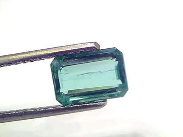2.14 Ct GII Certified Untreated Natural Zambian Emerald Gemstone AAAAA