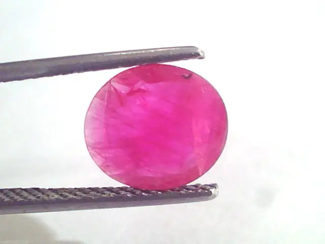 2.15 Ct Natural Old Burma Mines Ruby Gemstone Manik Stone