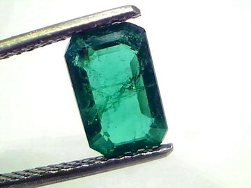 2.14 Carat 2.35 Ratti Certified Natural Zambian Emerald Untreated