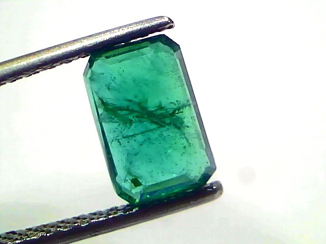 2.14 Carat 2.35 Ratti Certified Natural Zambian Emerald Untreated