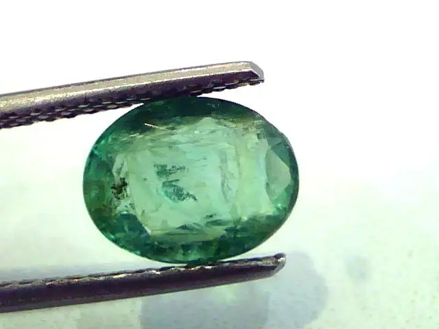 2.12 Ct Unheated Untreated Natural Zambian Emerald Panna Gemstones