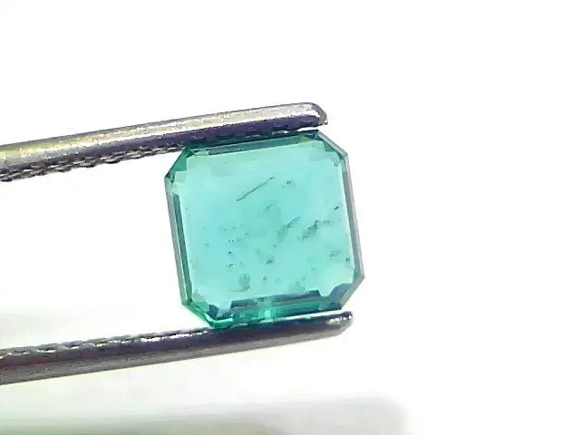 2.15 Ct IGI Certified Untreated Natural Zambian Emerald Gemstone AAA