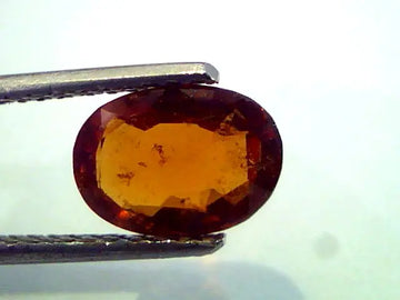 2.29 Ct Untreated Natural Ceyloni Gomedh/Hessonite Gems For Rahu