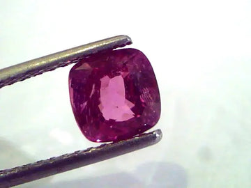 2.16 Ct 3.5 Rt Certified Unheated Untreated Natural Madagaskar Ruby