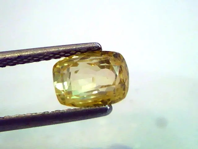 2.15 Ct Unheated Untreated Natural Ceylon Yellow Sapphire,Gems