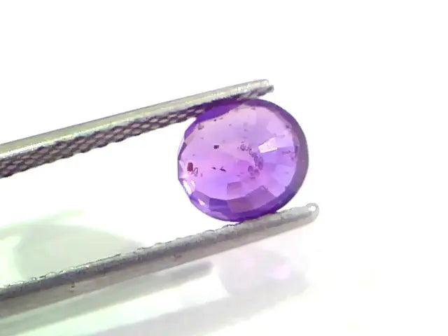 2.19 Ct Unheated Untreated Ceylon Purple Blue Sapphire Khooni Neelam