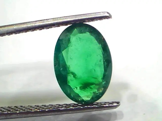 2.16 Ct GII Certified Untreated Natural Zambian Emerald Gems AA
