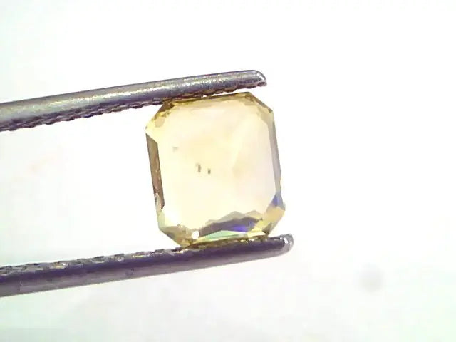 2.16 Ct Unheated Untreated Natural Ceylon Yellow Sapphire Pukhraj