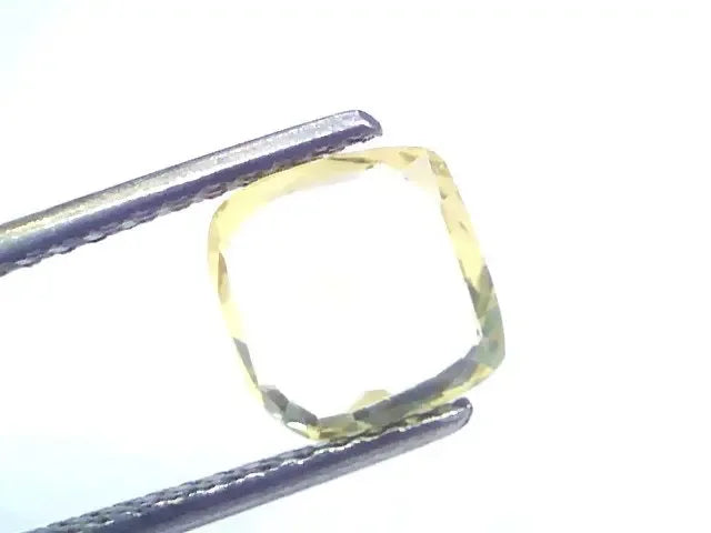 2.16 Ct GII Certified Unheated Untreated Natural Ceylon Yellow Sapphire - Venus Gems