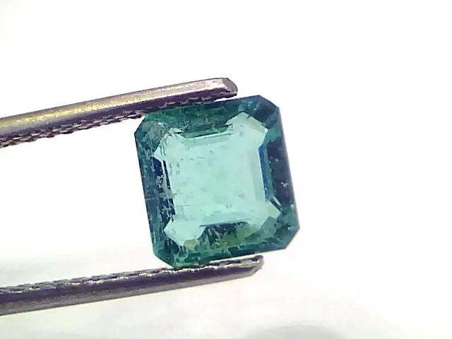 2.17 Ct GII Certified Untreated Natural Zambian Emerald Gemstone AAAAA