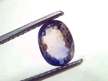 2.17 Carat 2.38 Ratti Certified Yellow Blue Pitambari Sapphire Pukhraj Neelam