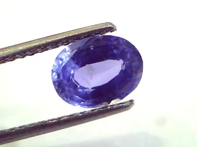 2.19 Ct Unheated Untreated Natural Ceylon Blue Sapphire Khuni
