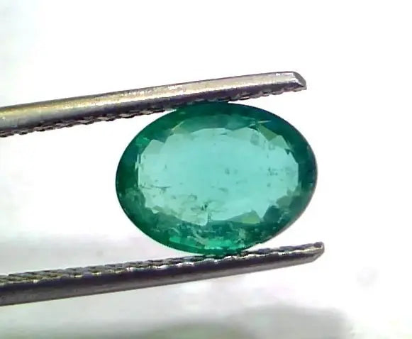 2.18 Ct Untreated Natural Zambian Emerald Gemstone Panna Gems AAAAA