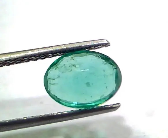 2.18 Ct Untreated Natural Zambian Emerald Gemstone Panna Gems AAAAA