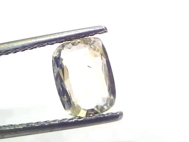 2.24 Ct Certified Unheated Untreated Natural Ceylon White Sapphire
