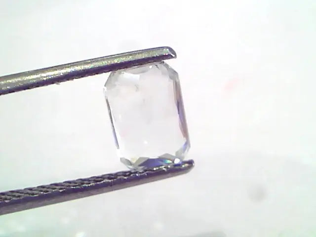 2.07 Ct Unheated Untreated Natural White Sapphire Gemstones AA