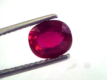 2.19 Ct Natural Ruby Gemstone for Sun (Heated)