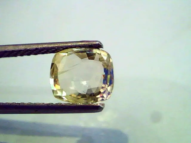 2.17 Ct Unheated Untreted Natural Ceylon Yellow Sapphire/Pukhraj