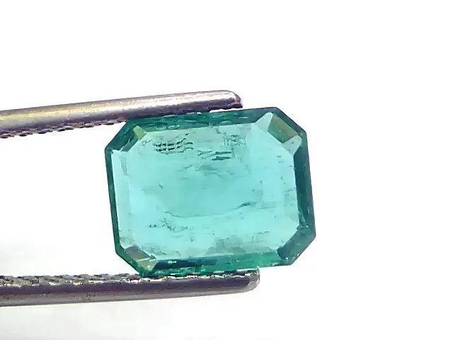 2.20 Ct IGI Certified Untreated Natural Zambian Emerald Gemstone AAA
