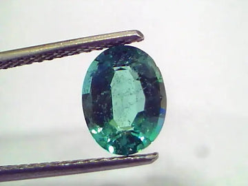 2.20 Ct GII Certified Untreated Natural Zambian Emerald Gemstone AA