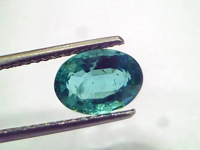 2.20 Ct GII Certified Untreated Natural Zambian Emerald Gemstone AAA