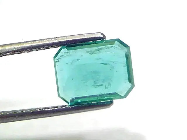 2.20 Ct IGI Certified Untreated Natural Zambian Emerald Gemstone AAA