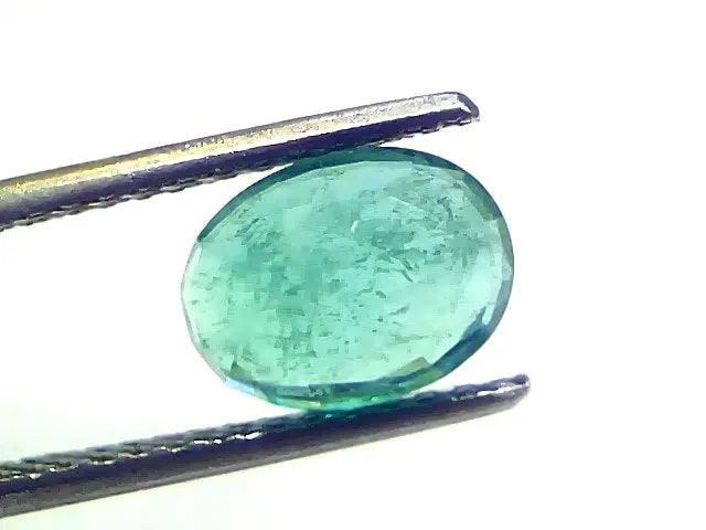 2.27 Ct Certified Untreated Natural Zambian Emerald Gemstones