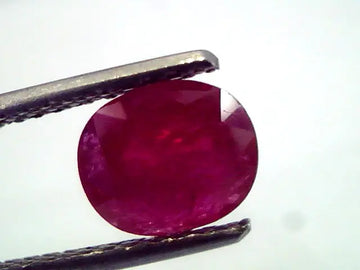 2.17 Ct Unheated Untreated Natural Mozambique Ruby