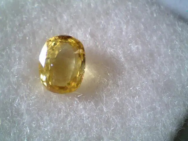 2.25 Ct Unheated Untreated Natural Ceylon Yellow Sapphire Guru