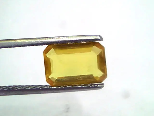 2.23 Ct Natural Yellow Sapphire Pukhraj Jupiter Gemstone(Heated)
