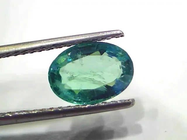 2.21 Ct GII Certified Untreated Natural Zambian Emerald Gems AAA - Venus Gems