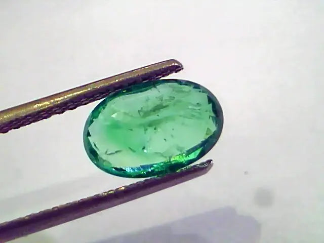 2.19 Ct Untreated Natural Zambian Emerald Gemstone Panna