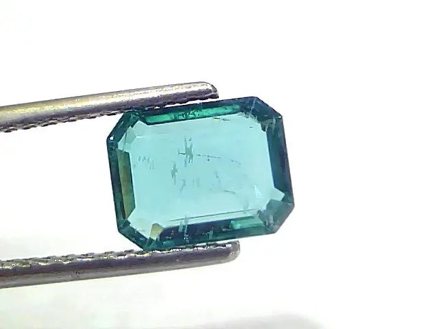 2.22 Ct IGI Certified Untreated Natural Zambian Emerald Gemstone AAA