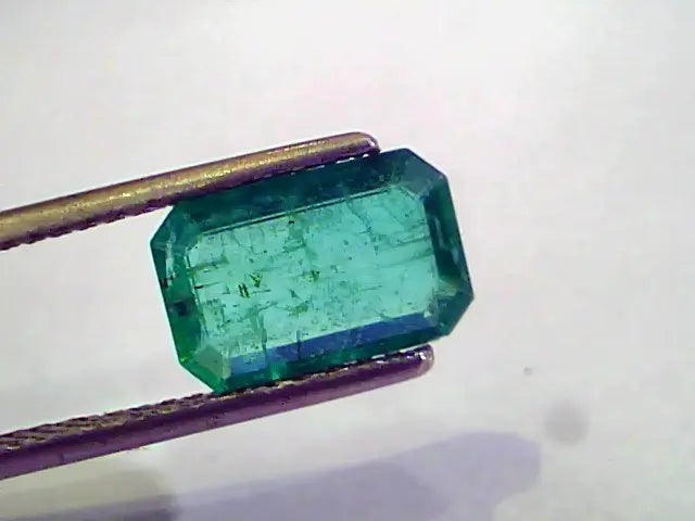 2.22 Ct Untreated Natural Zambian Emerald Gemstone Panna