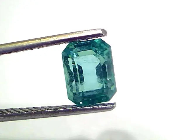 2.22 Ct GII Certified Untreated Natural Zambian Emerald Gemstone
