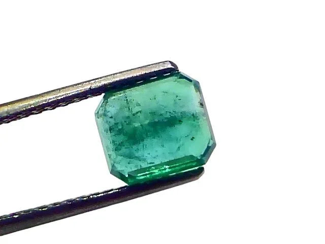 2.22 Ct GII Certified Untreated Natural Zambian Emerald Panna AAA - Venus Gems